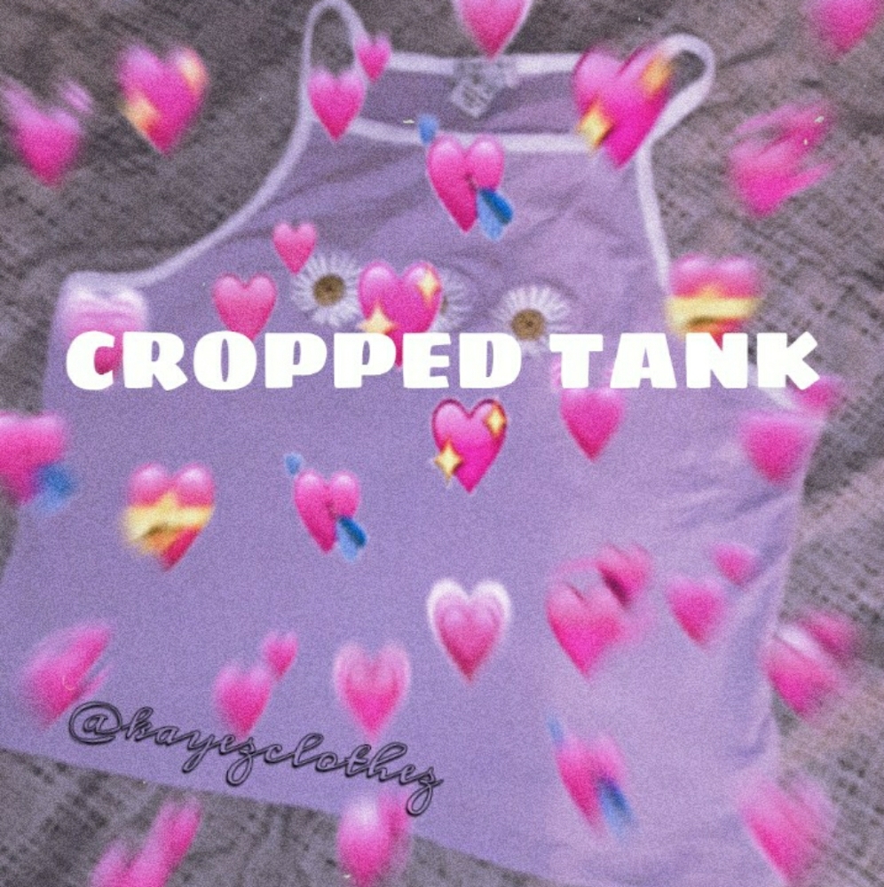 Cropped tank top
